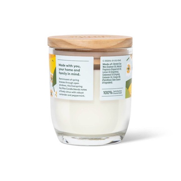 Flame Candle - Lemon and Coriander 5.5oz Everspring - Picture 3 of 3